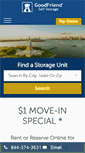 Mobile Screenshot of goodfriendstorage.com